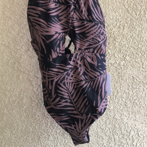 Z Supply The Kya Palm wmns onepiece swimsuit small - Picture 3 of 7